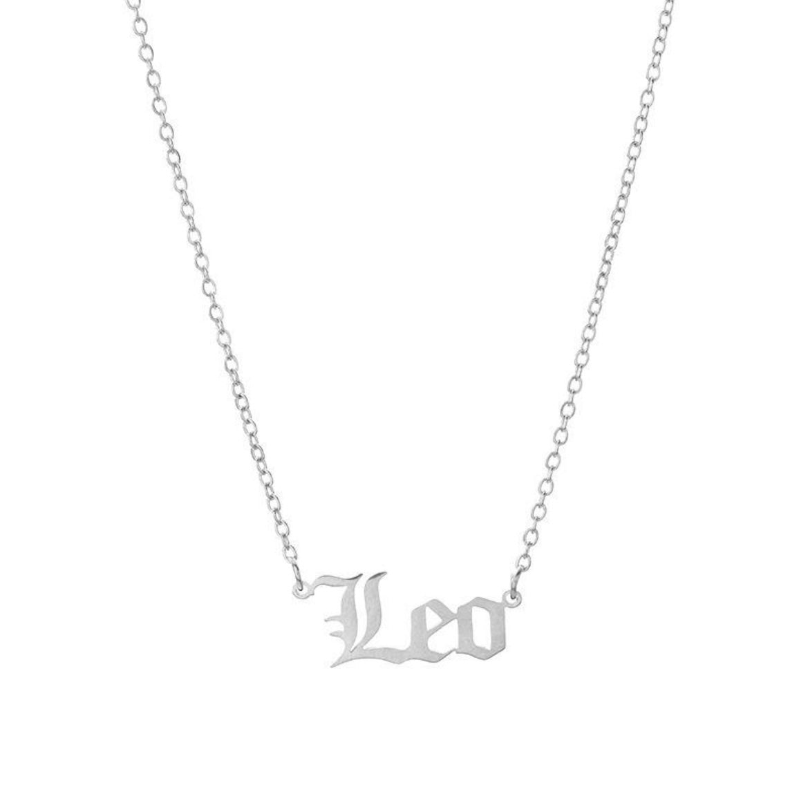 Stainless Steel Zodiac Sign Necklace