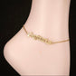 Stainless Steel Zodiac Anklet